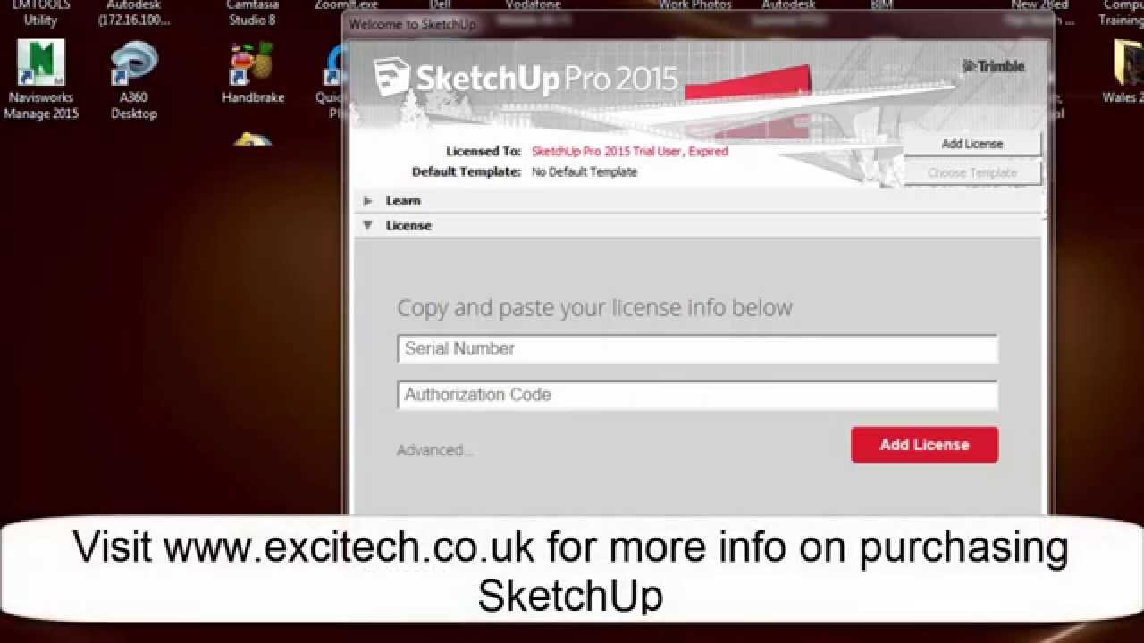 Sketchup License Key 2017